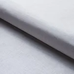 Schumacher 82683 Lange Glazed Linen Soft Grey fabric swatch