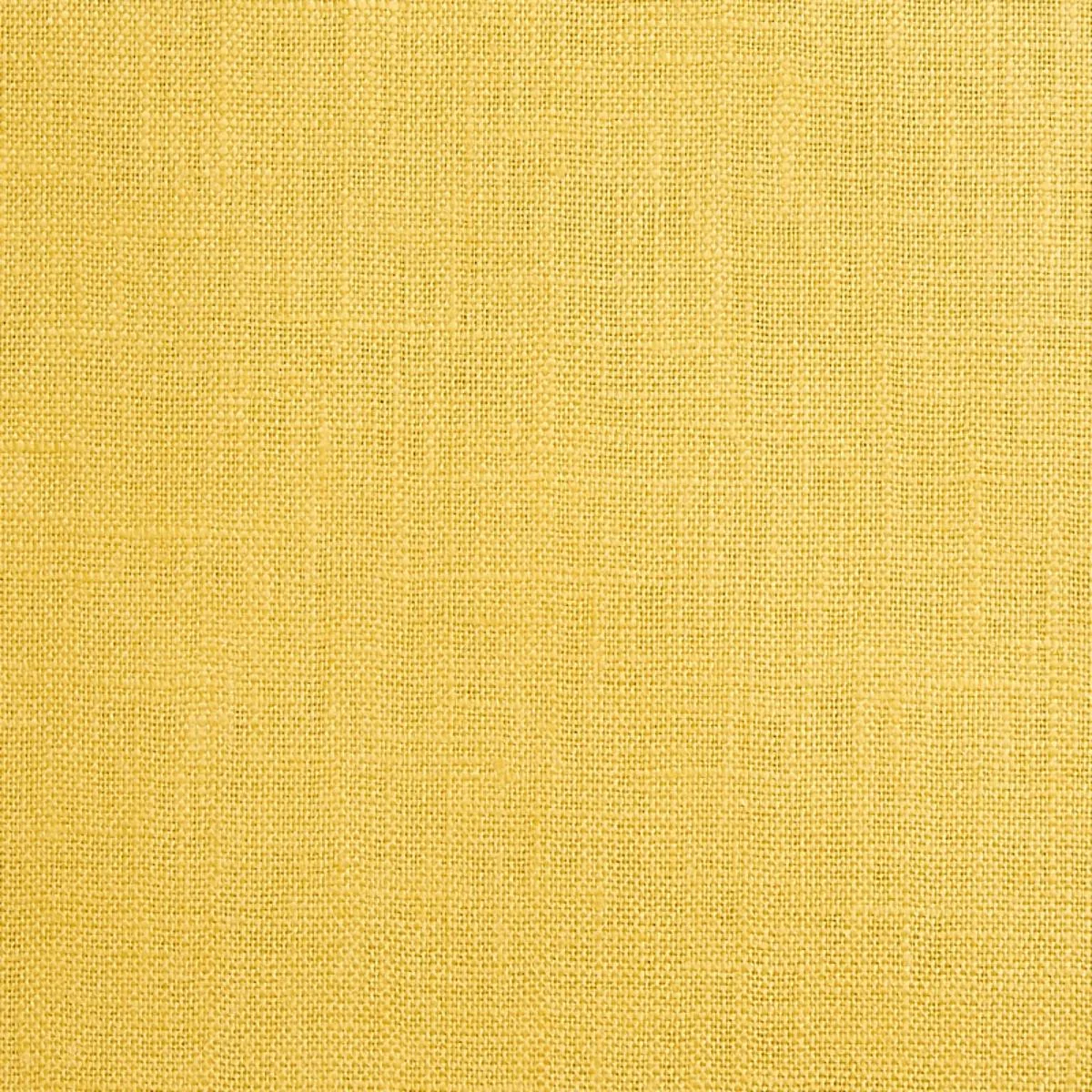 Schumacher 69367 Lange Glazed Linen Yellow fabric swatch
