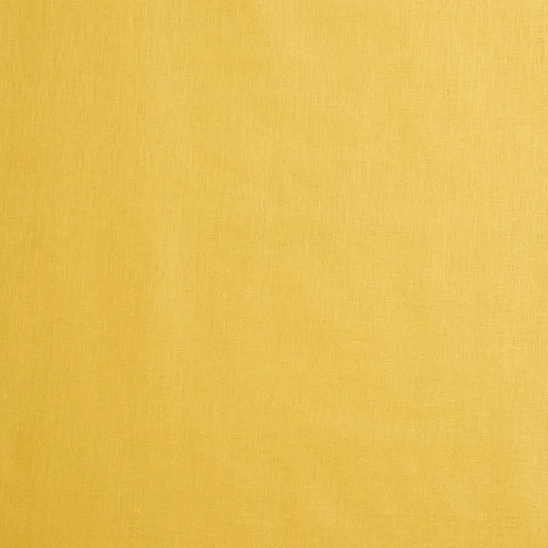 Schumacher 69367 Lange Glazed Linen Yellow fabric swatch