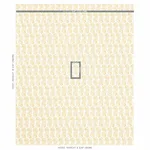 Schumacher 179181 Lani Gold fabric swatch