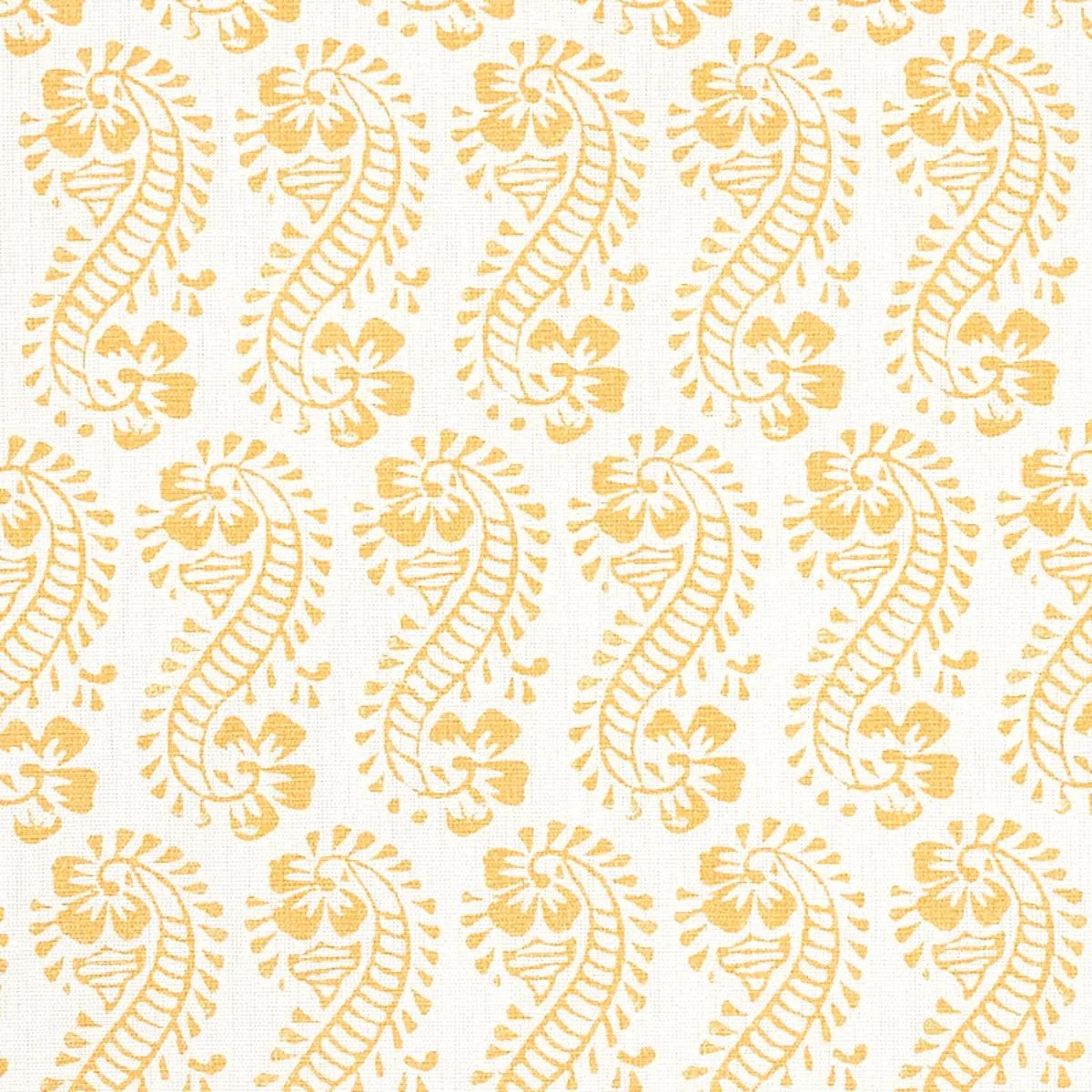 Schumacher 179181 Lani Gold fabric swatch
