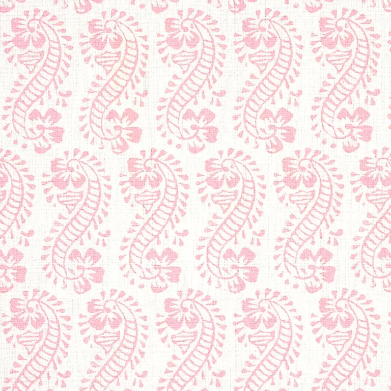 Schumacher 179182 Lani Pink fabric swatch