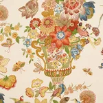 Schumacher 173070 Lansdale Bouquet Spring fabric swatch