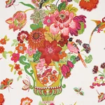 Schumacher 173072 Lansdale Bouquet Summer fabric swatch