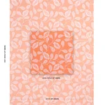 Schumacher 180992 Lanzadera Vine Indoor/Outdoor Melon fabric swatch