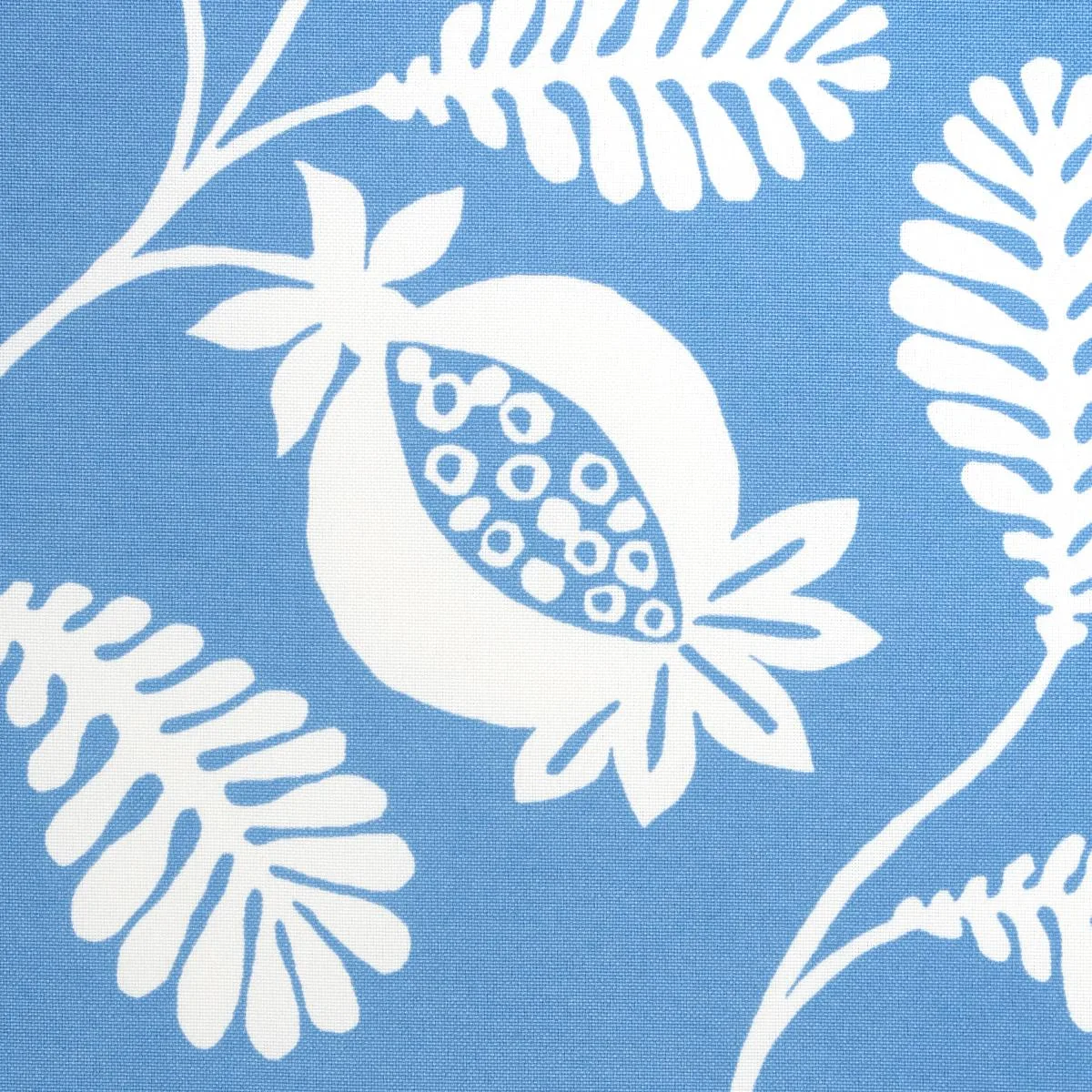 Schumacher 180990 Lanzadera Vine Indoor/Outdoor Ocean fabric swatch