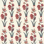 Schumacher RF304CS01 Large Boteh Original fabric swatch