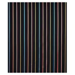 Schumacher 79561 Larivey Stripe Charcoal fabric swatch