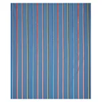 Schumacher 79560 Larivey Stripe Slate fabric swatch