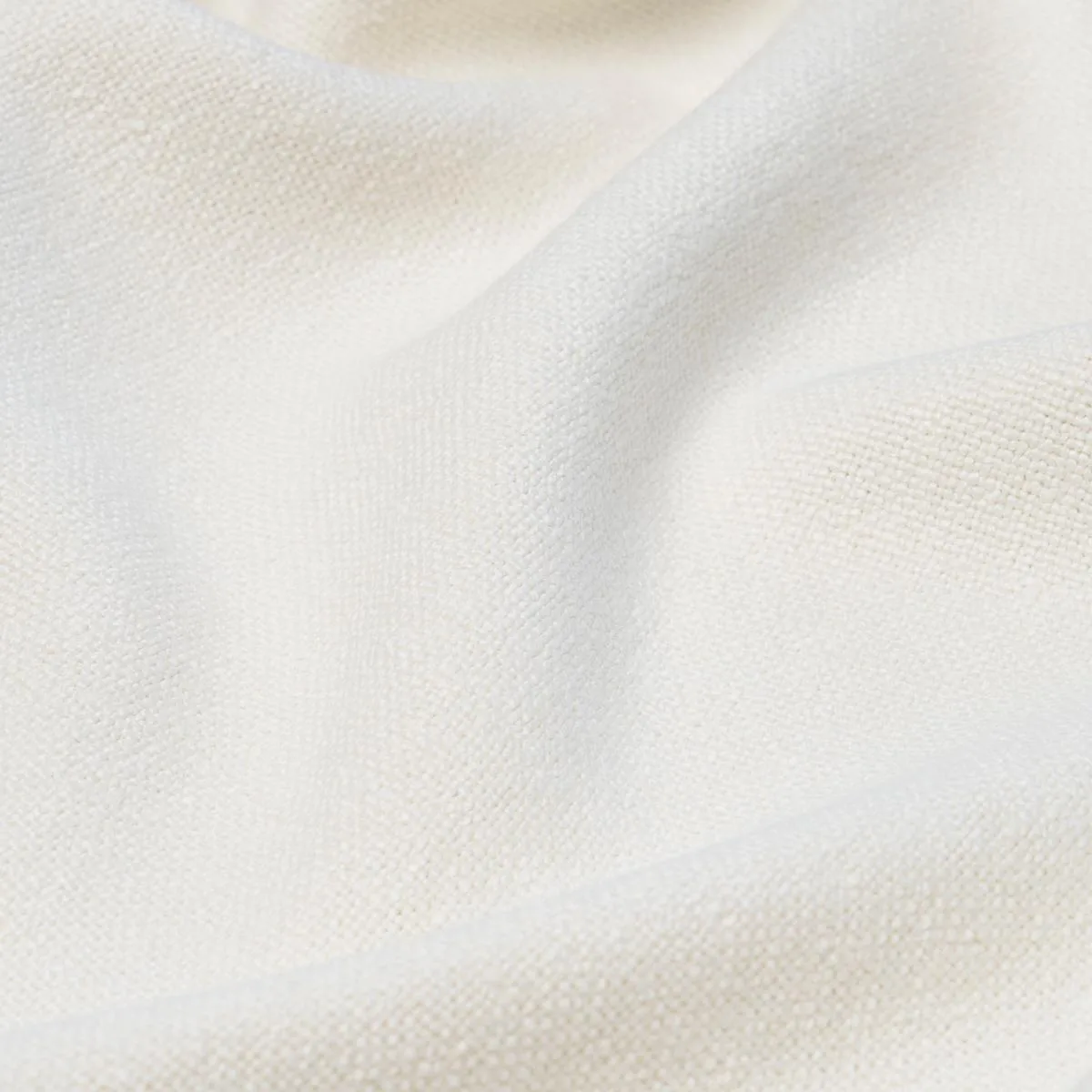 Schumacher 84493 Lars Rustic Linen Ivory fabric swatch