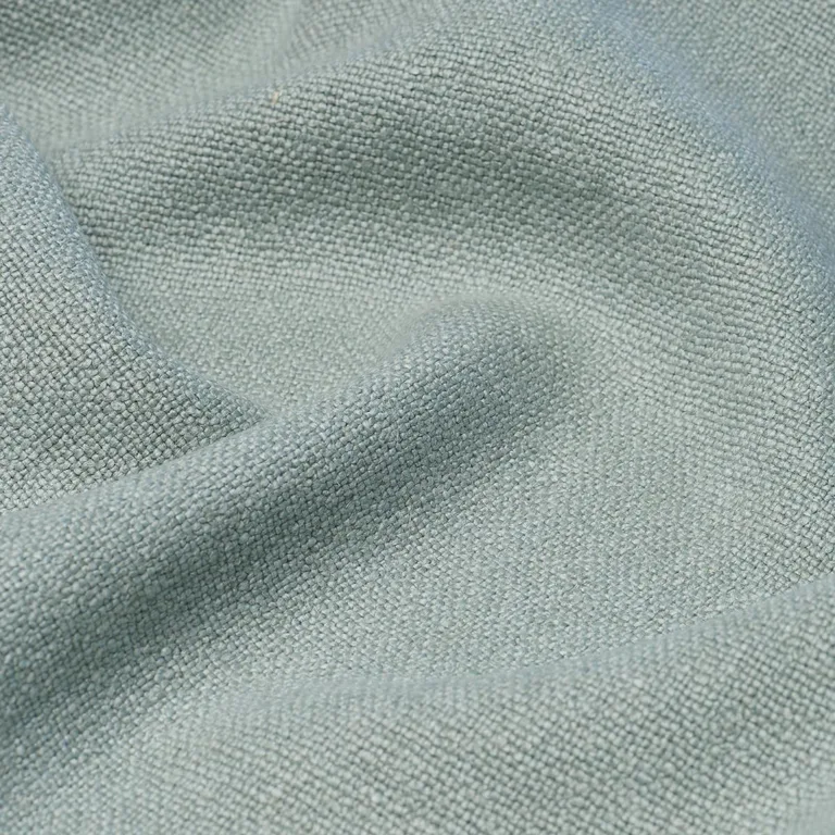 Schumacher 84490 Lars Rustic Linen Mineral fabric swatch