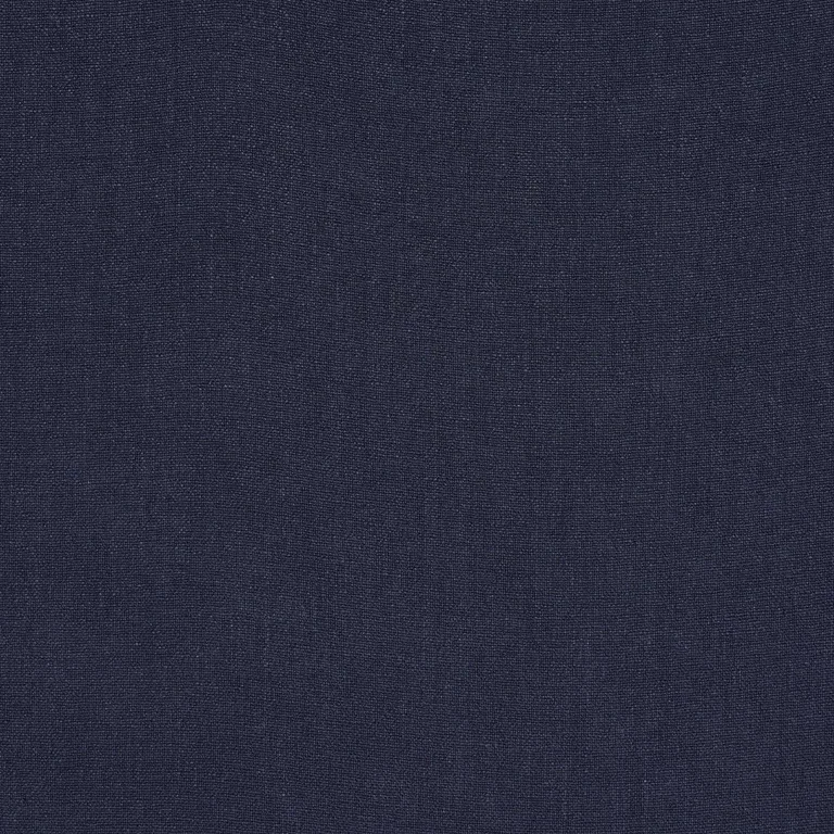 Schumacher 84492 Lars Rustic Linen Navy fabric swatch