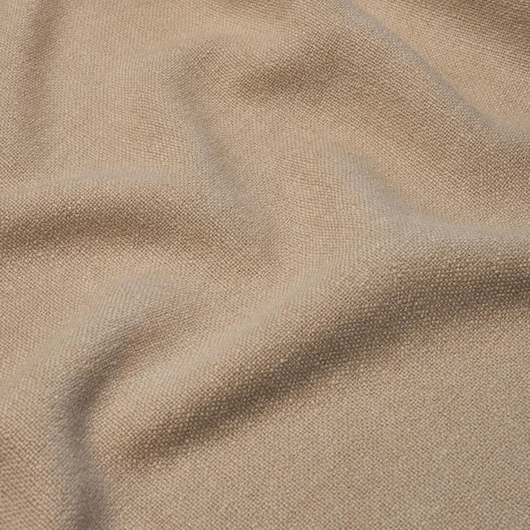 Schumacher 84495 Lars Rustic Linen Sand fabric swatch