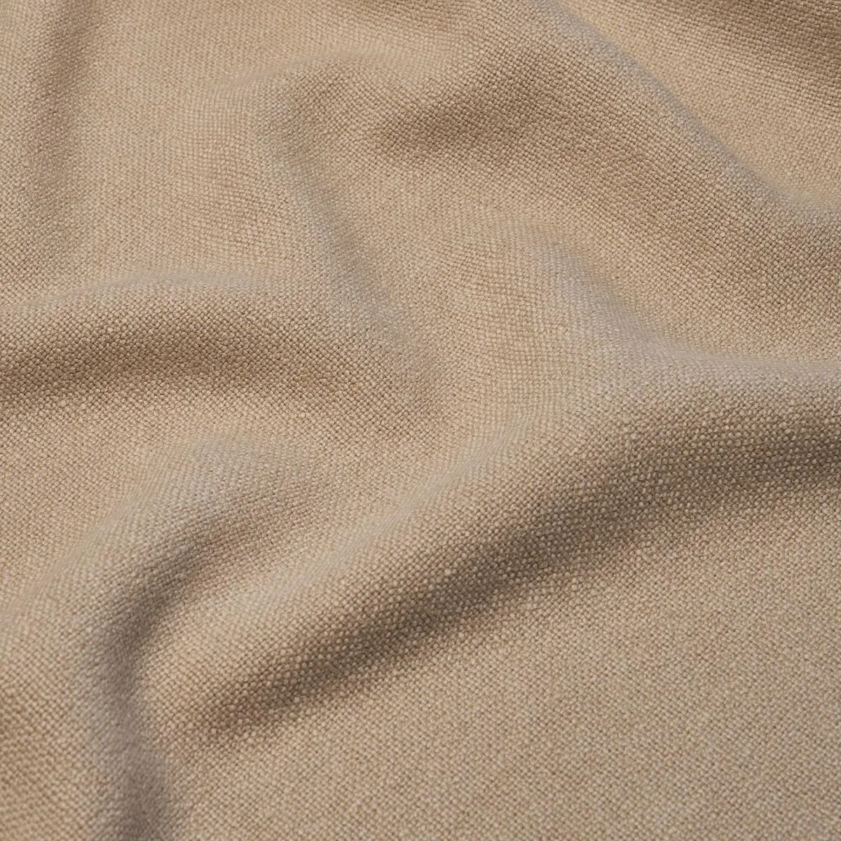 Schumacher 84495 Lars Rustic Linen Sand fabric swatch