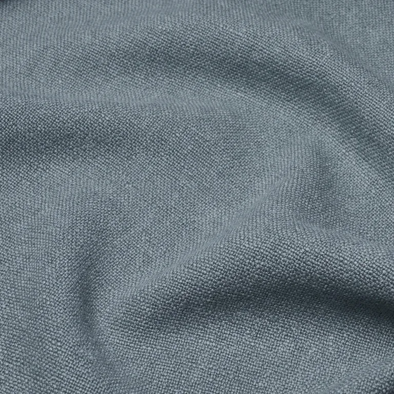 Schumacher 84491 Lars Rustic Linen Sky fabric swatch