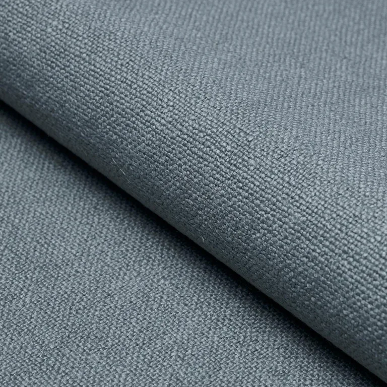 Schumacher 84491 Lars Rustic Linen Sky fabric swatch