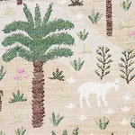 Schumacher 81962 Las Colinas Scenic Tapestry Natural fabric swatch