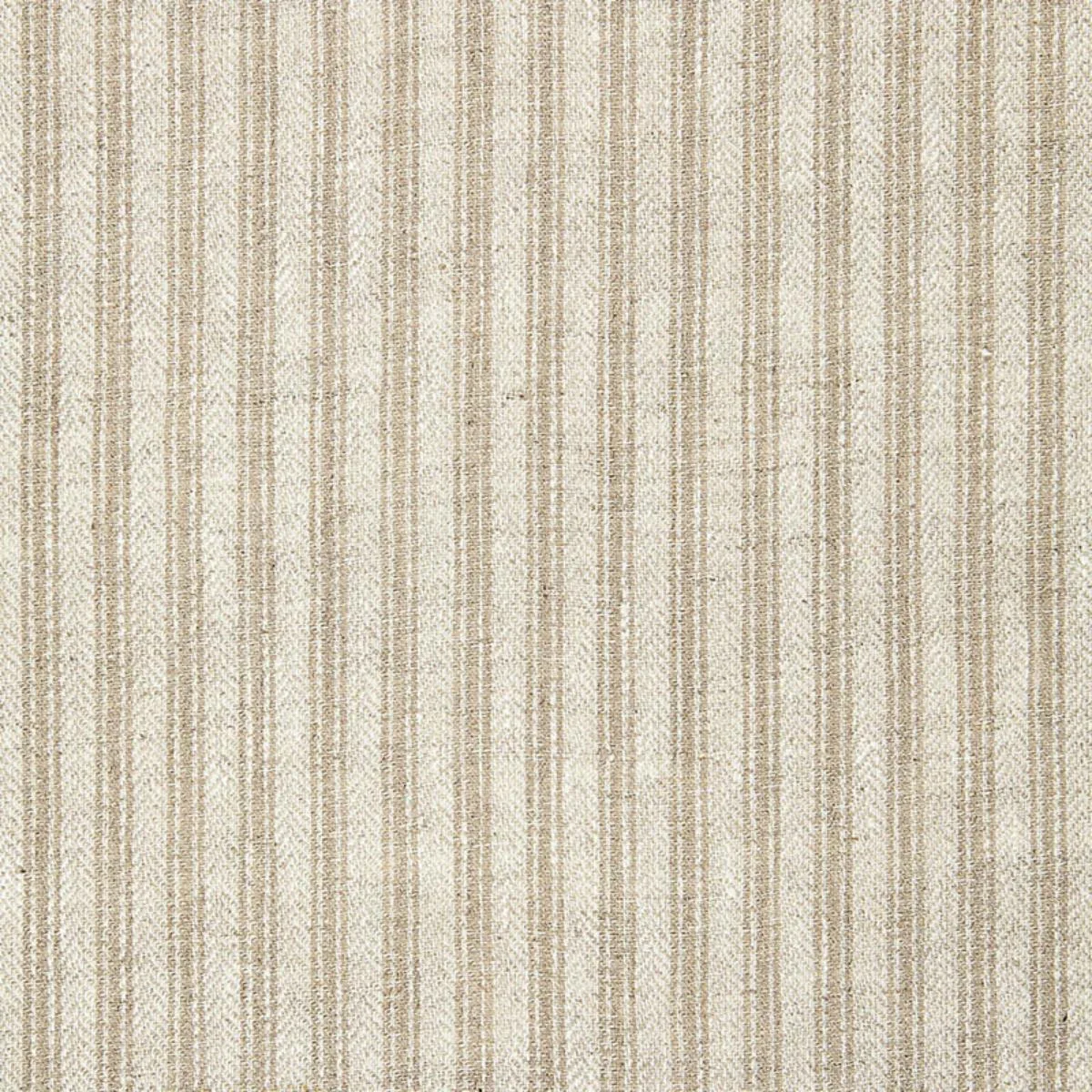 Schumacher 64990 Lautrec Sheer Greige fabric swatch