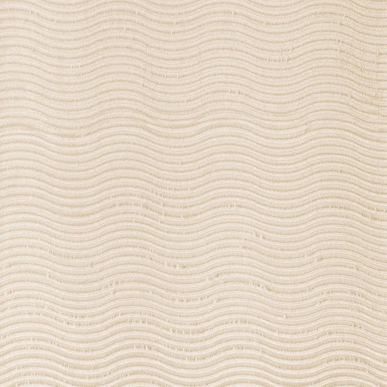 Schumacher 66500 Lavaux Sheer Putty fabric swatch