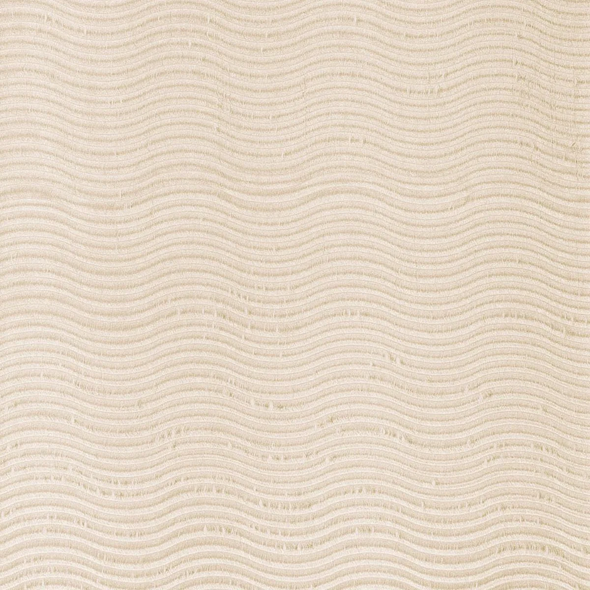 Schumacher 66500 Lavaux Sheer Putty fabric swatch