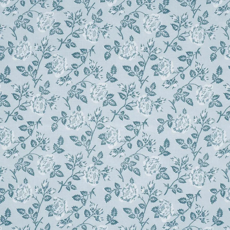 Schumacher 182101 Lavinia Blue fabric swatch