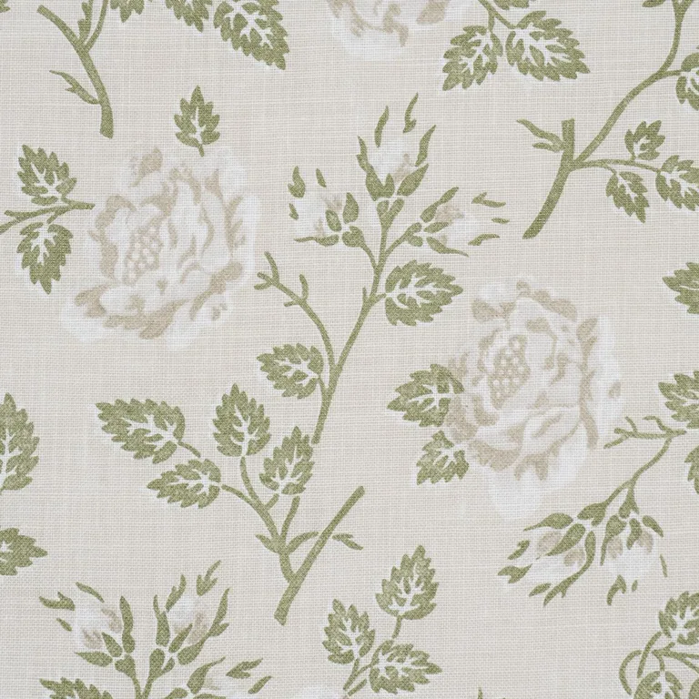 Schumacher 182100 Lavinia Green fabric swatch