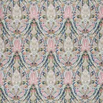 Schumacher 177670 Layla Paisley Multi fabric swatch