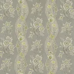Schumacher 175981 Le Castellet Grisaille & Jonquil fabric swatch
