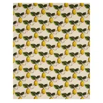 Schumacher 180632 Le Citron Natural fabric swatch