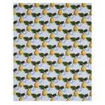 Schumacher 180631 Le Citron Sky fabric swatch
