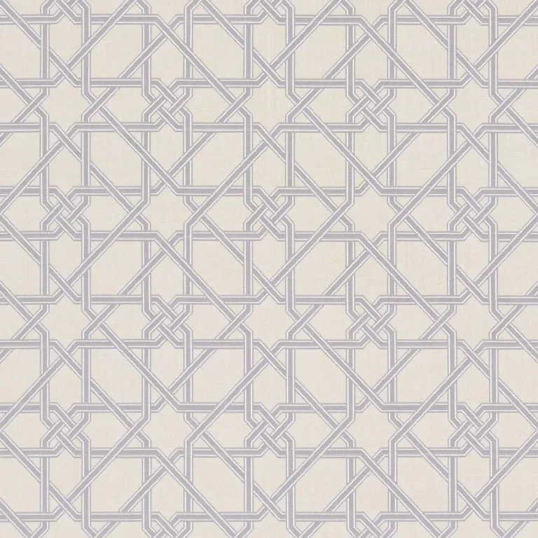 Schumacher 83221 Le Maroc éPinglé Dove fabric swatch
