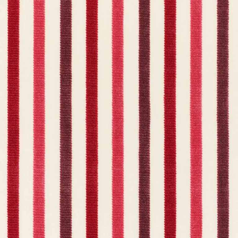 Schumacher 72292 Le Matelot Berry fabric swatch