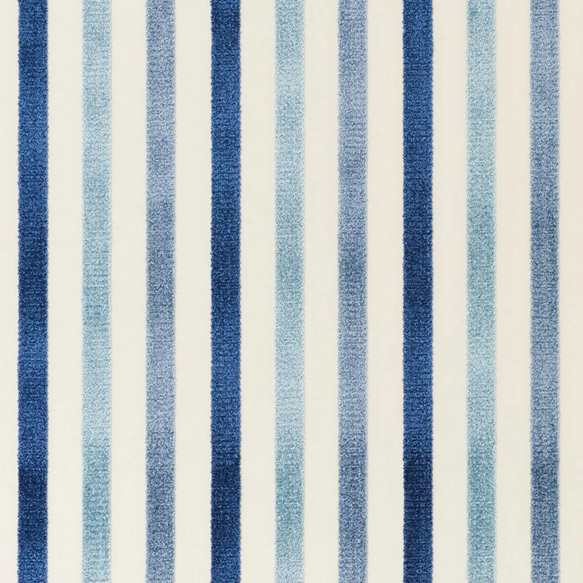 Schumacher 72290 Le Matelot Blue fabric swatch