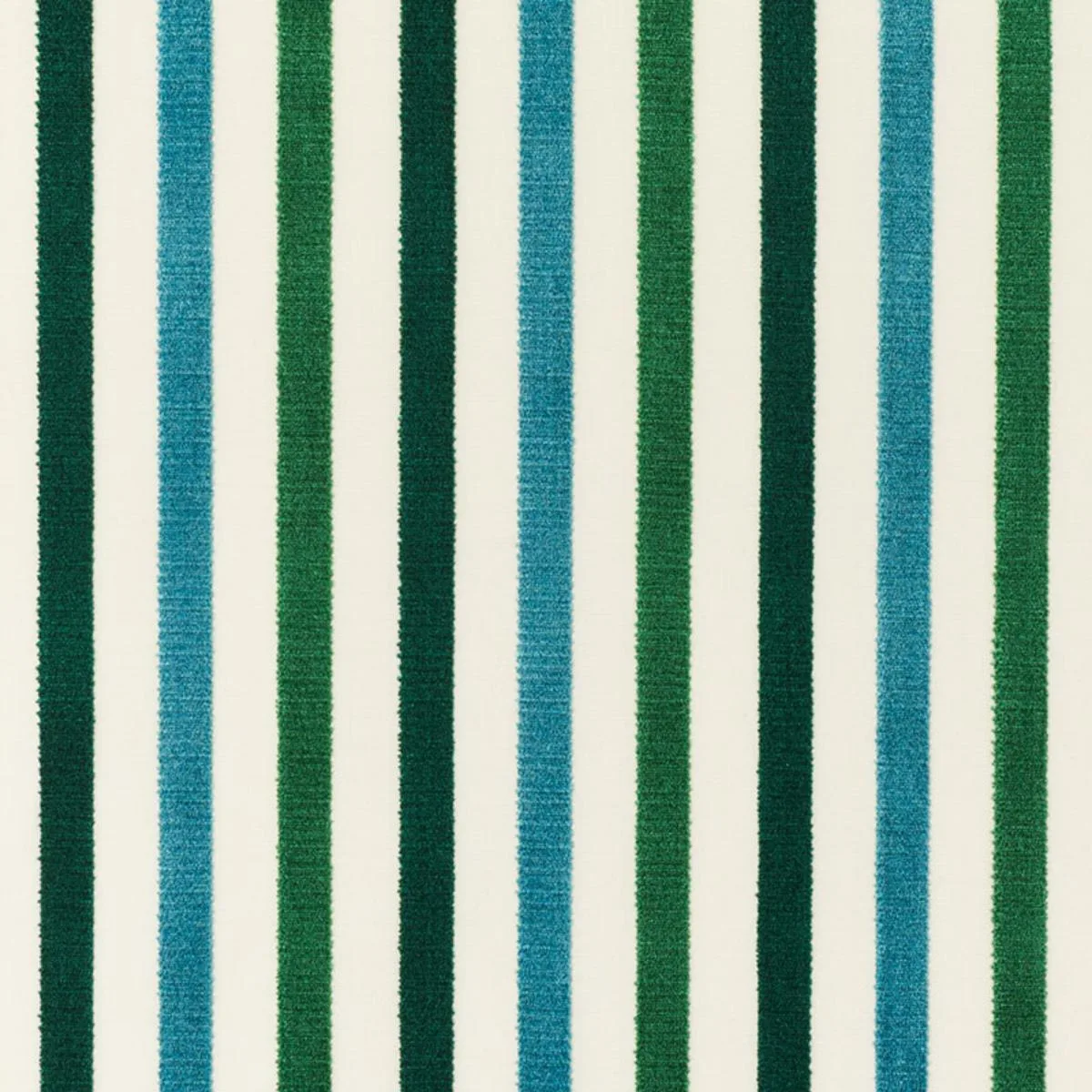 Schumacher 72291 Le Matelot Peacock fabric swatch