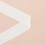 Schumacher 69693 Legere Linen Silk Appliqué Ivory On Blush fabric swatch