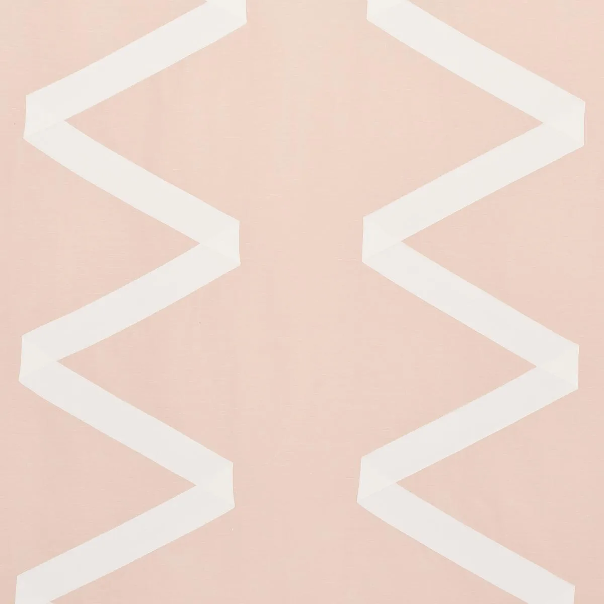 69693 Legere Linen Silk Appliqué Ivory On Blush Fabric