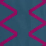 Schumacher 69690 Legere Linen Silk Appliqué Midnight fabric swatch