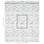Schumacher 80141 Leland Stripe Blue fabric swatch