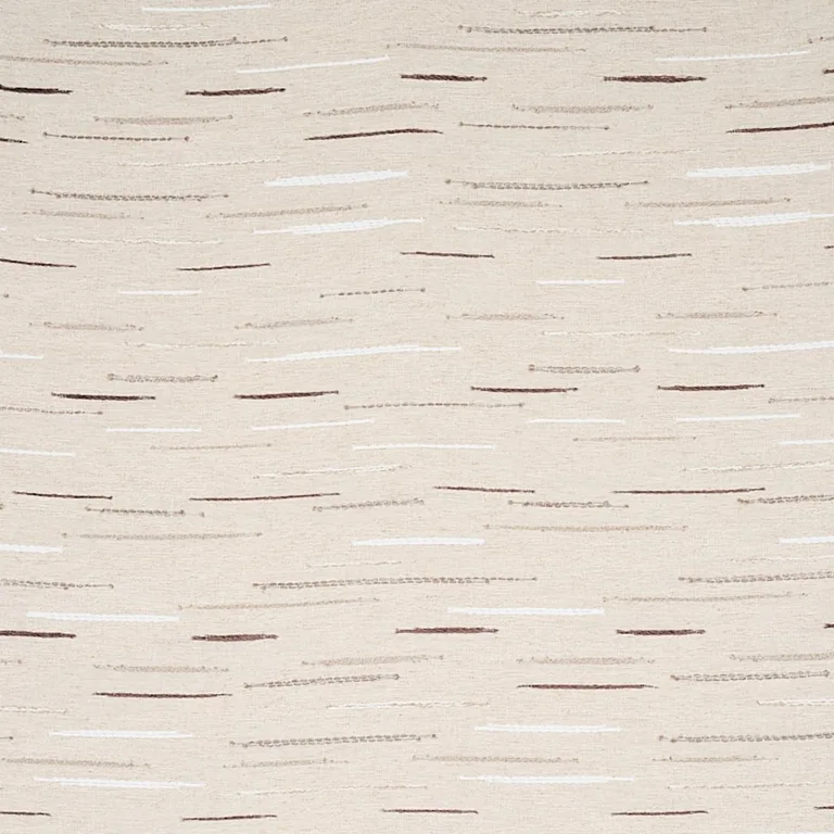 Schumacher 80140 Leland Stripe Neutral fabric swatch