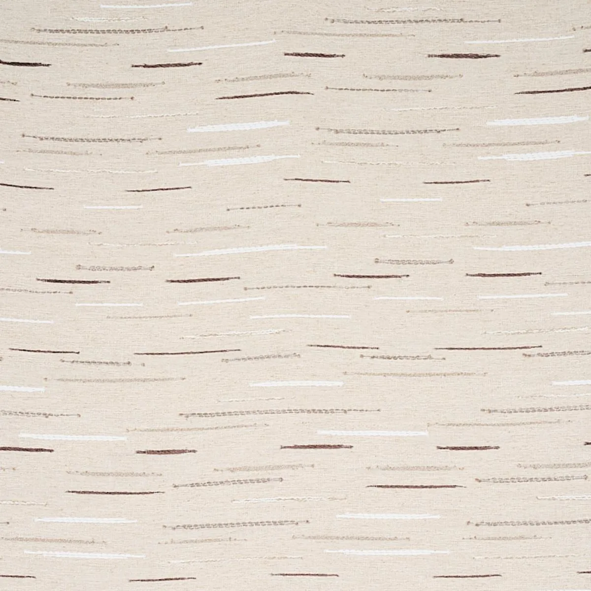Schumacher 80140 Leland Stripe Neutral fabric swatch