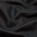 Schumacher 84969 Leo Glazed Linen Black fabric swatch