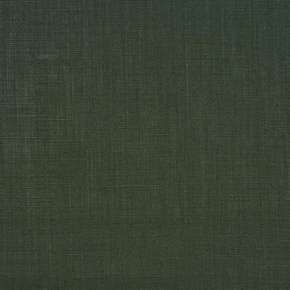 Schumacher 84966 Leo Glazed Linen Boxwood fabric swatch