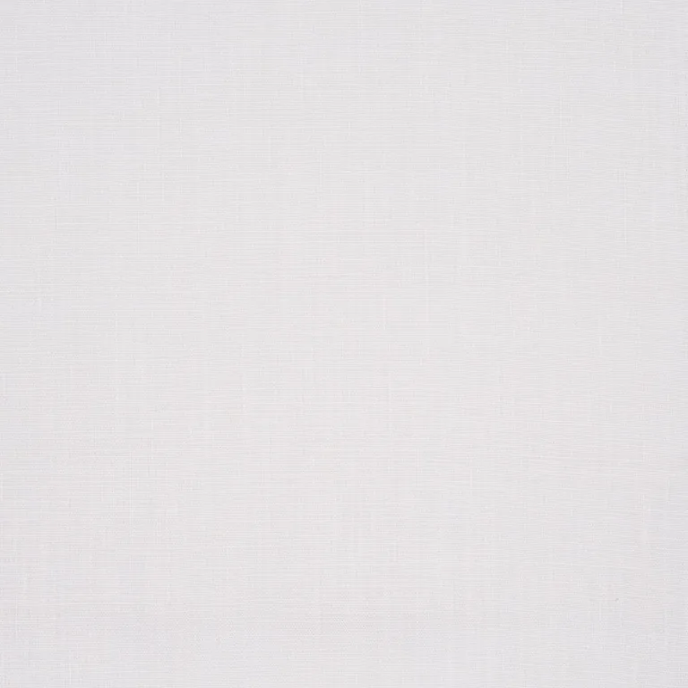 Schumacher 84960 Leo Glazed Linen Ivory fabric swatch
