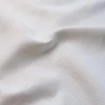 Schumacher 84960 Leo Glazed Linen Ivory fabric swatch