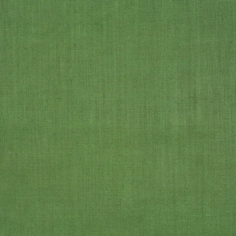 Schumacher 84965 Leo Glazed Linen Leaf fabric swatch