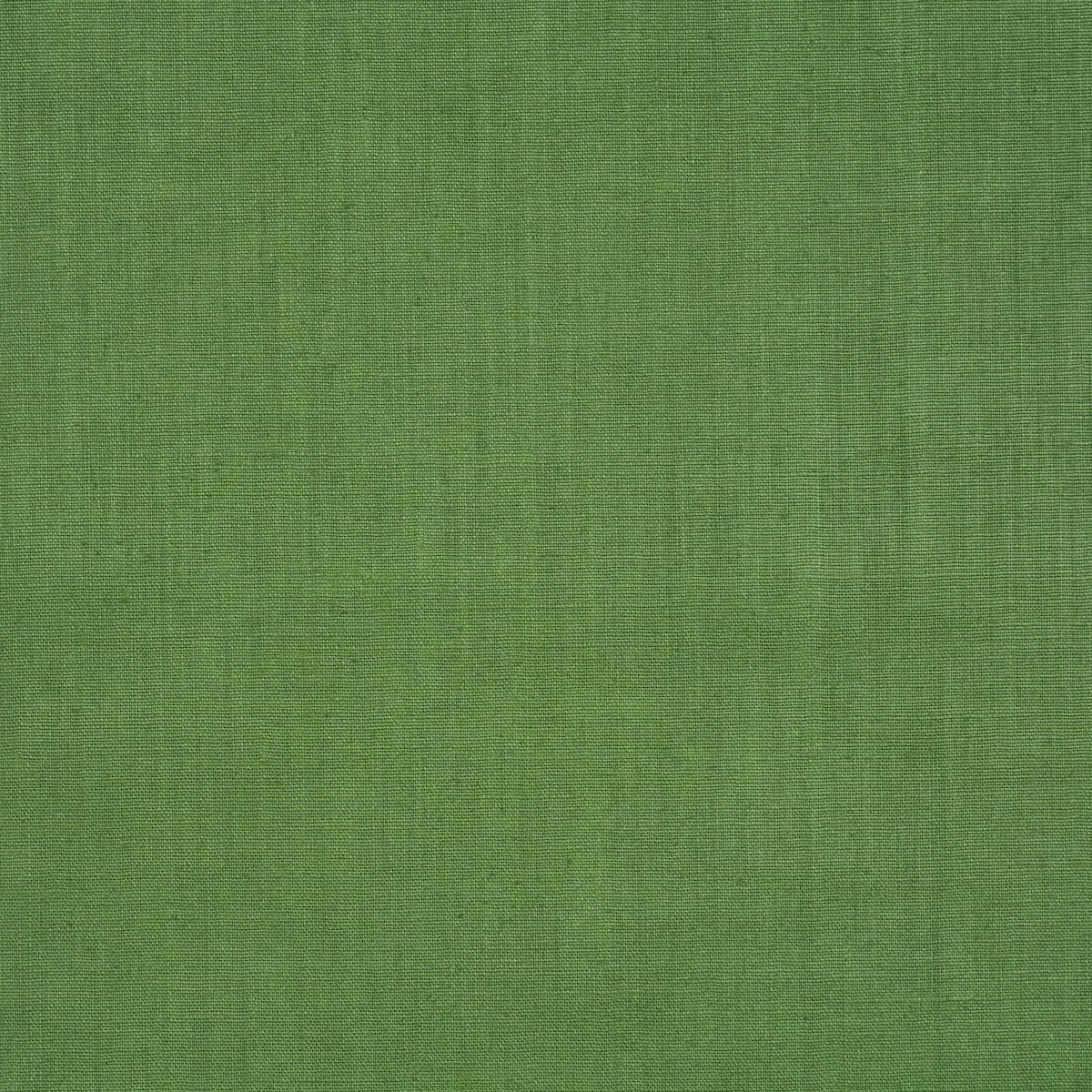 Schumacher 84965 Leo Glazed Linen Leaf fabric swatch