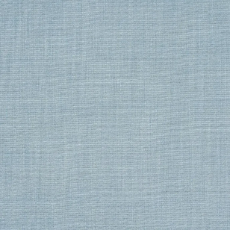 Schumacher 84962 Leo Glazed Linen Sky fabric swatch