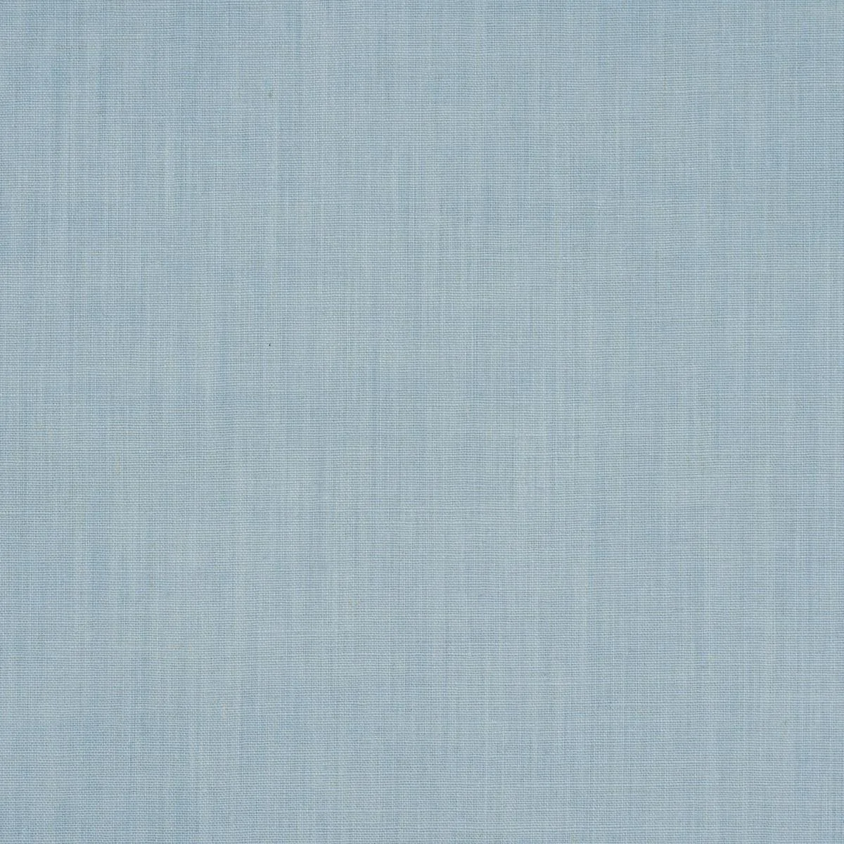 Schumacher 84962 Leo Glazed Linen Sky fabric swatch