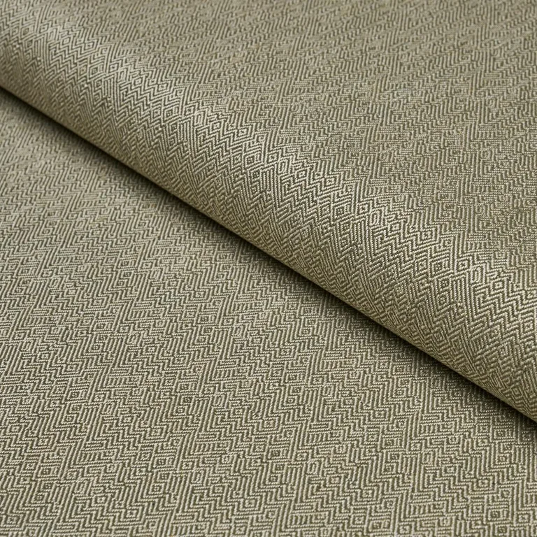 Schumacher 87631 Leona Performance Green fabric swatch