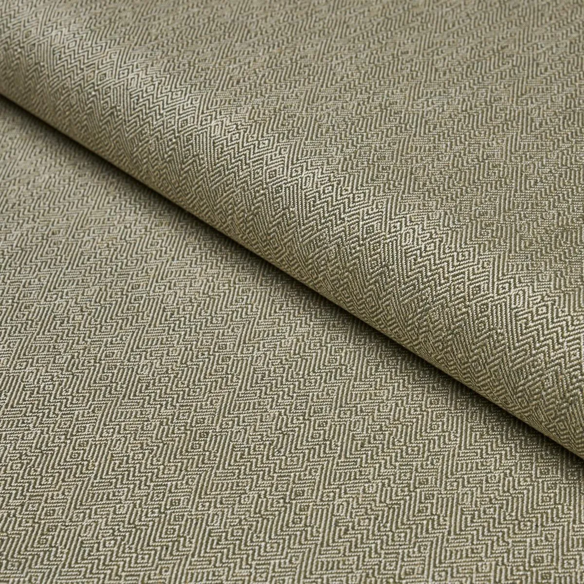 Schumacher 87631 Leona Performance Green fabric swatch